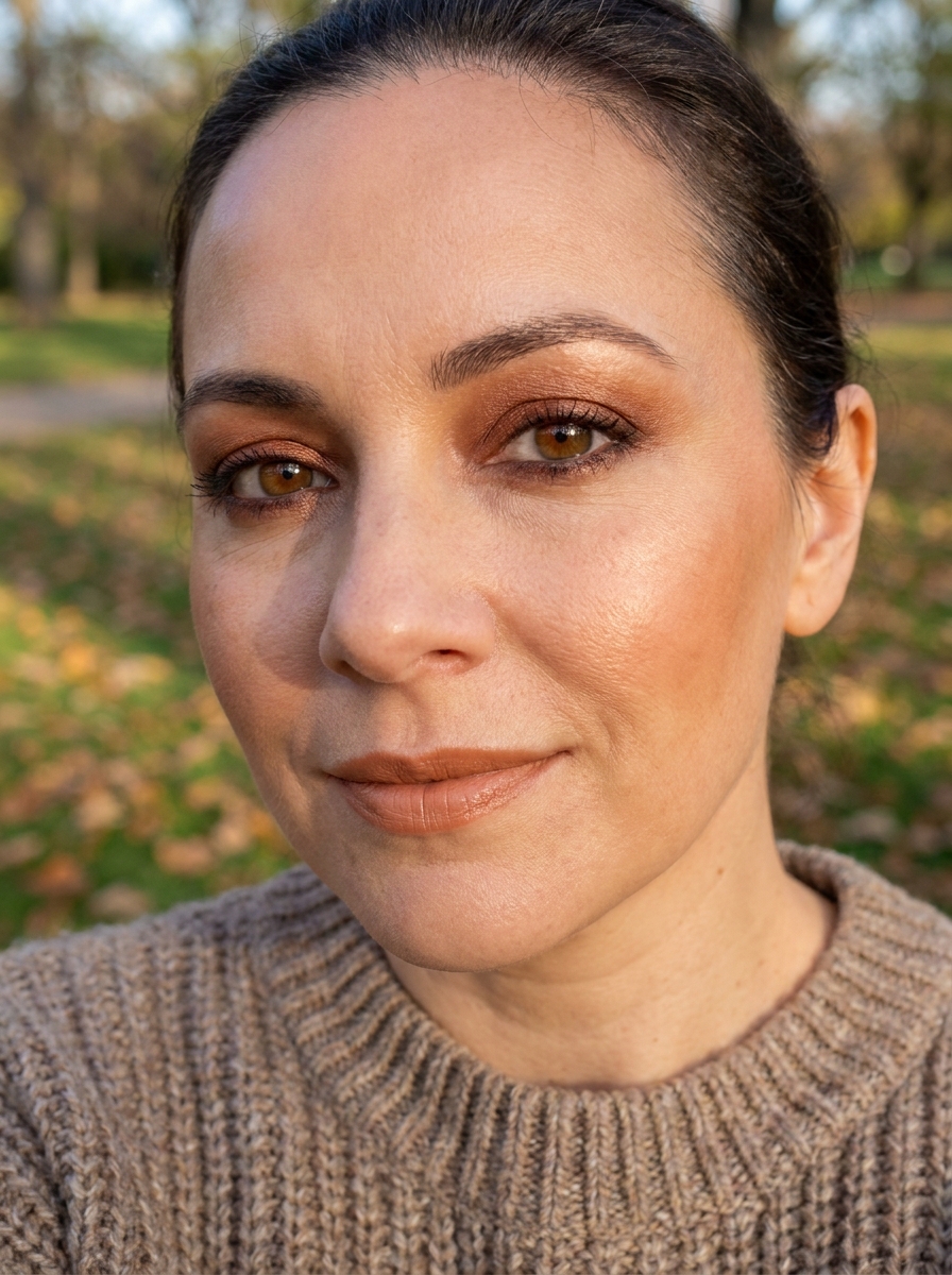 Bronze Autumn Glow als Herbst Makeup Looks Inspiration 2026